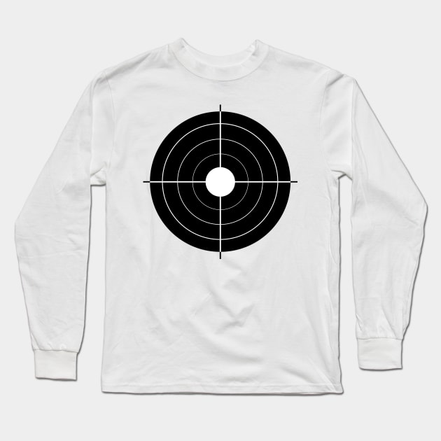 shooting target Long Sleeve T-Shirt by DrewskiDesignz
